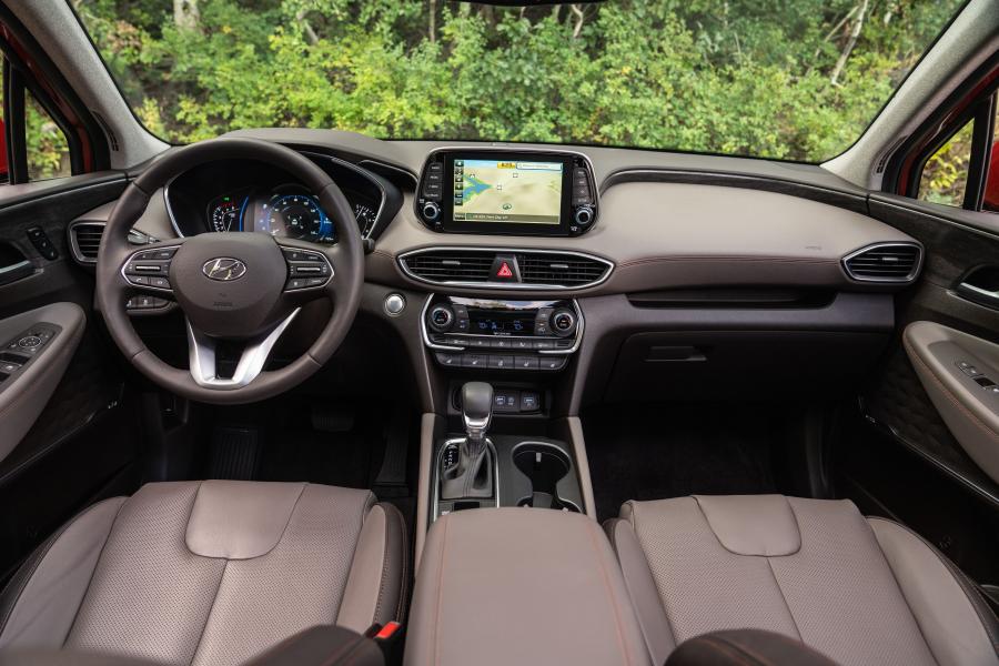 Торпедо Hyundai Santa Fe (TM) 2018 года  (NA) (фото 45 из 55)
